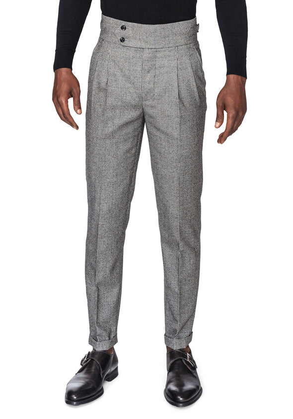 Seward Mid-Gray Houndstooth Suit