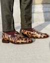 Benjamin Brown Camo Loafers Shoes