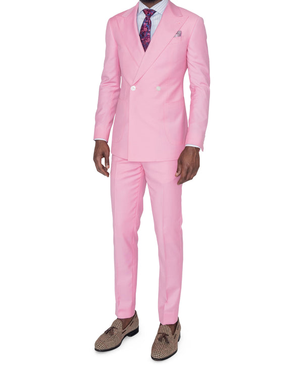 Benson Pink Suit Front Side