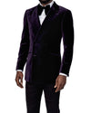 Billy Purple Velvet Tuxedo