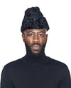 Black Persian Lamb Cossack Hat Front