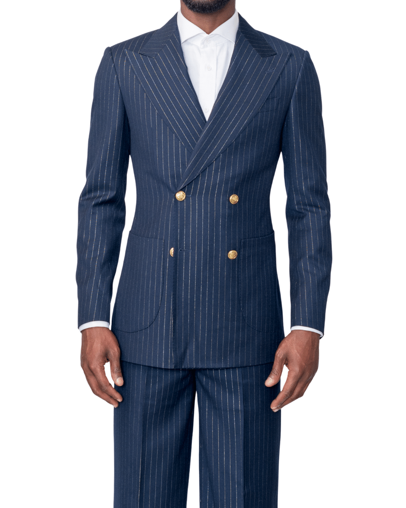 Bradley Navy Pinstripe Suit – WELTHĒ NYC