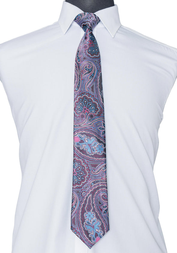 Multi-colored Paisley Tie