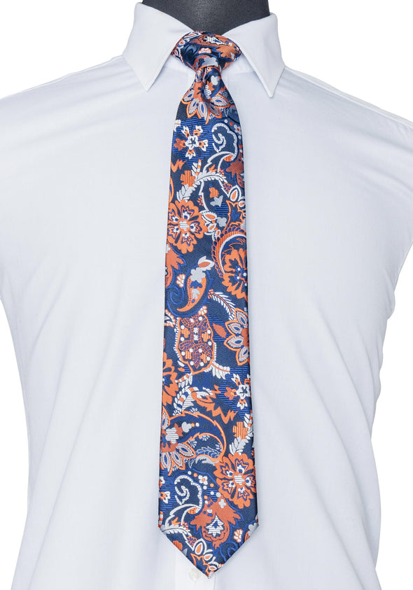 Multi-colored Pattern Tie