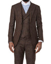 George Brown Tweed Suit Front Open