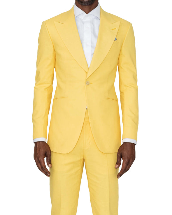 Mark Yellow Suit Front