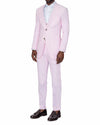 Steven Pink Seersucker Suit Full
